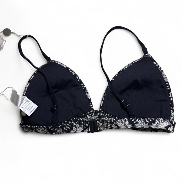 ZImmermann Women's Black Print Triangle Bikini Top US 2-4 C/D NWT - Picture 9 of 9